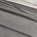 Great Bay Home Waffle Weave Cotton Blanket - Lightweight & Breathable