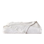Great Bay Home Waffle Weave Cotton Blanket - Lightweight & Breathable