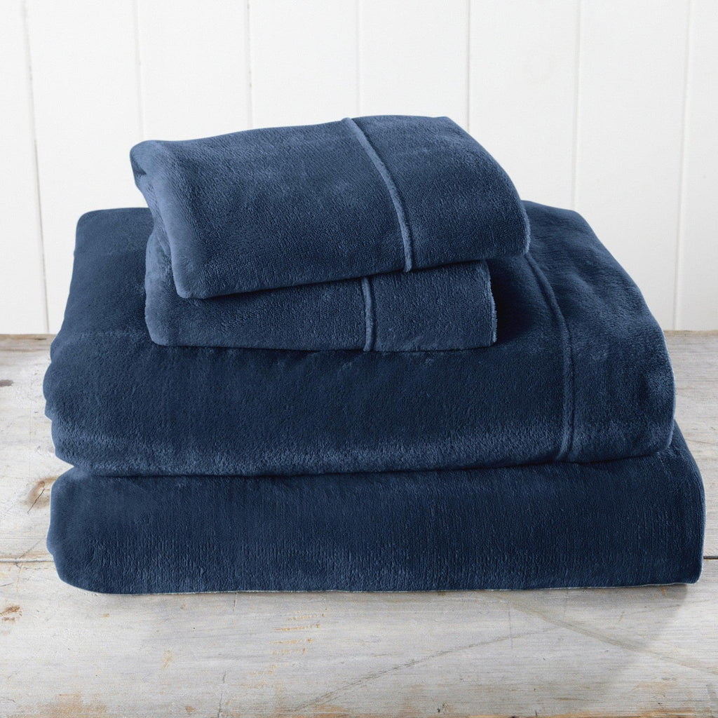 Great Bay Home Velvet Plush Sheets - Ultra-Soft Luxury