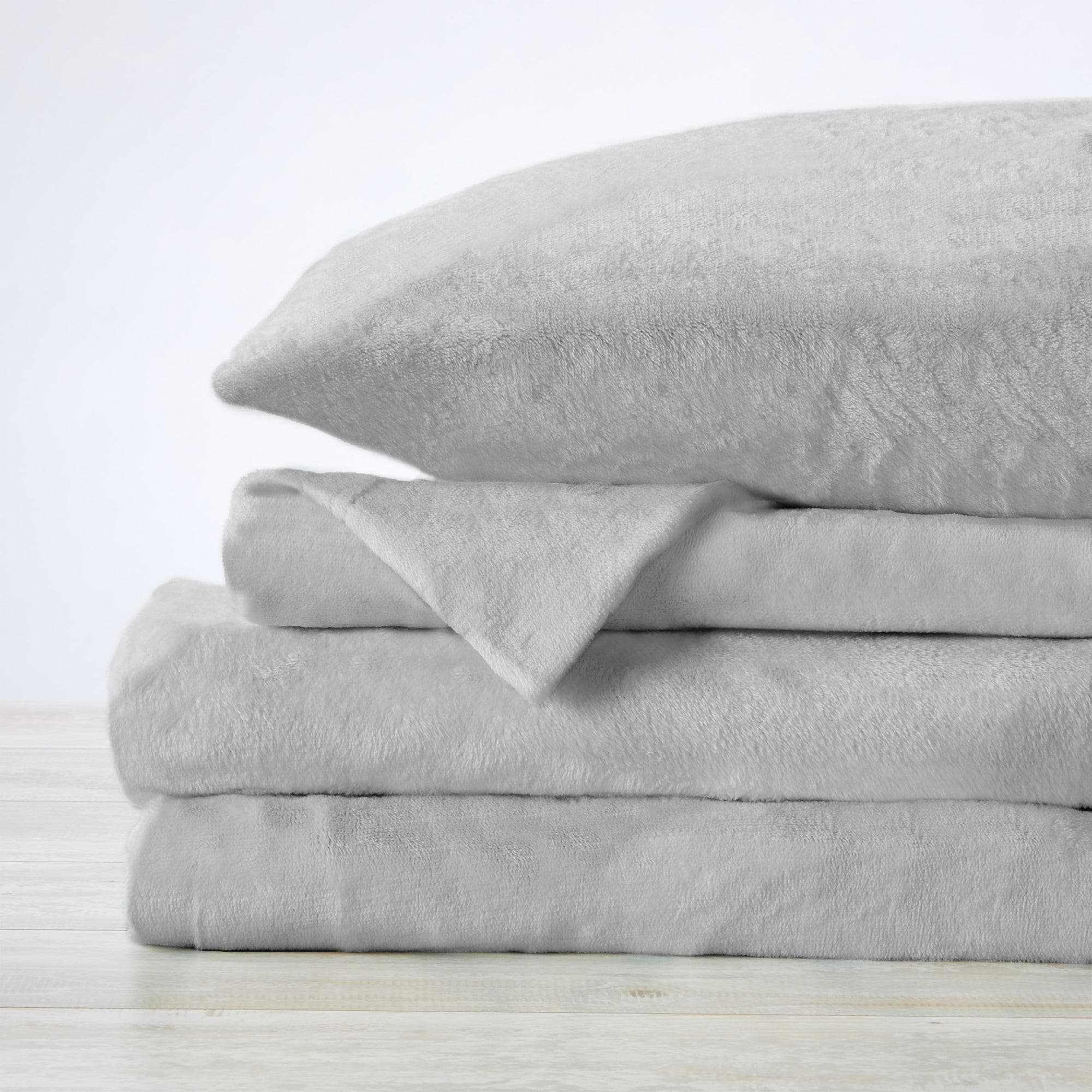 Great Bay Home Velvet Plush Sheets - Ultra-Soft Luxury