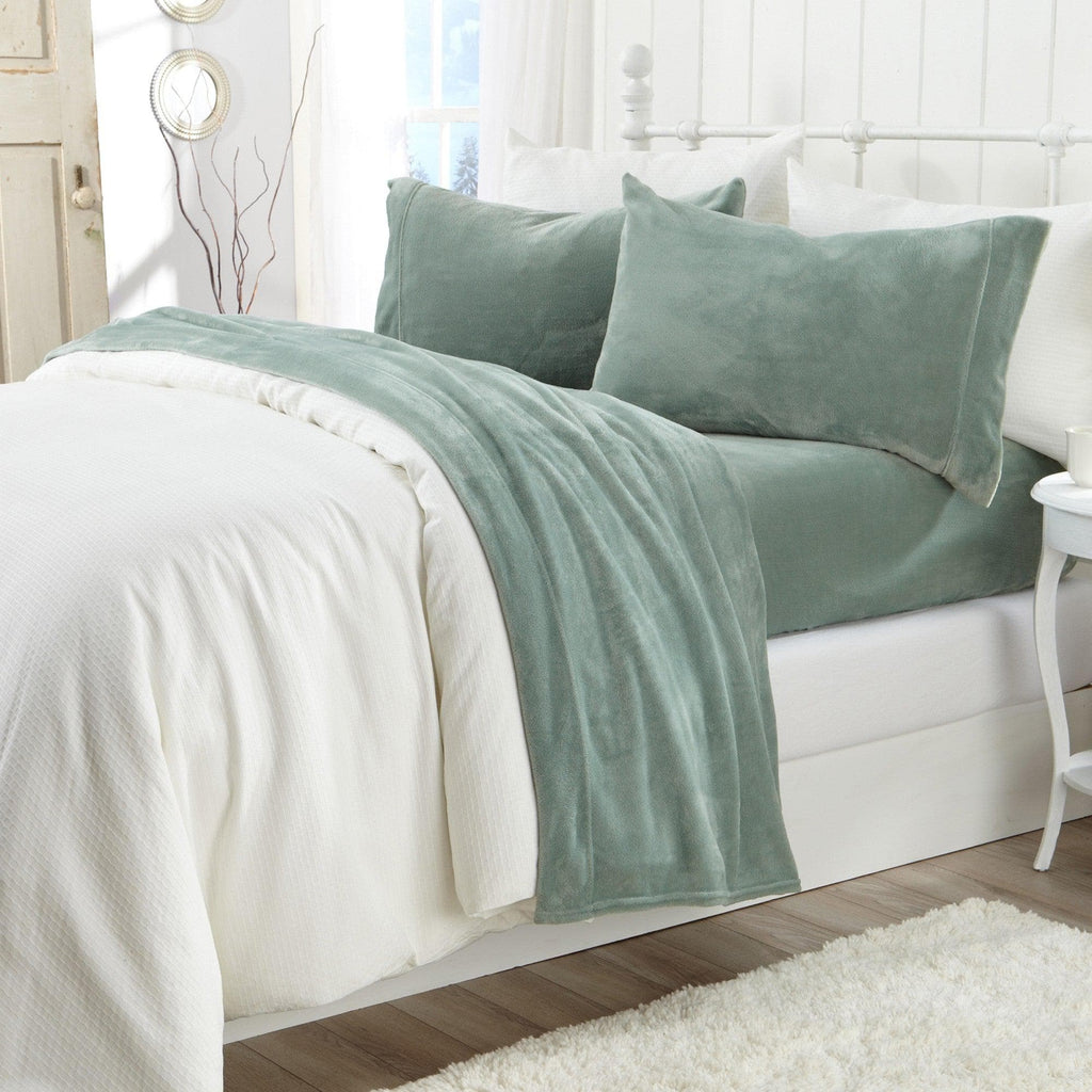 Great Bay Home Velvet Plush Sheets - Ultra-Soft Luxury