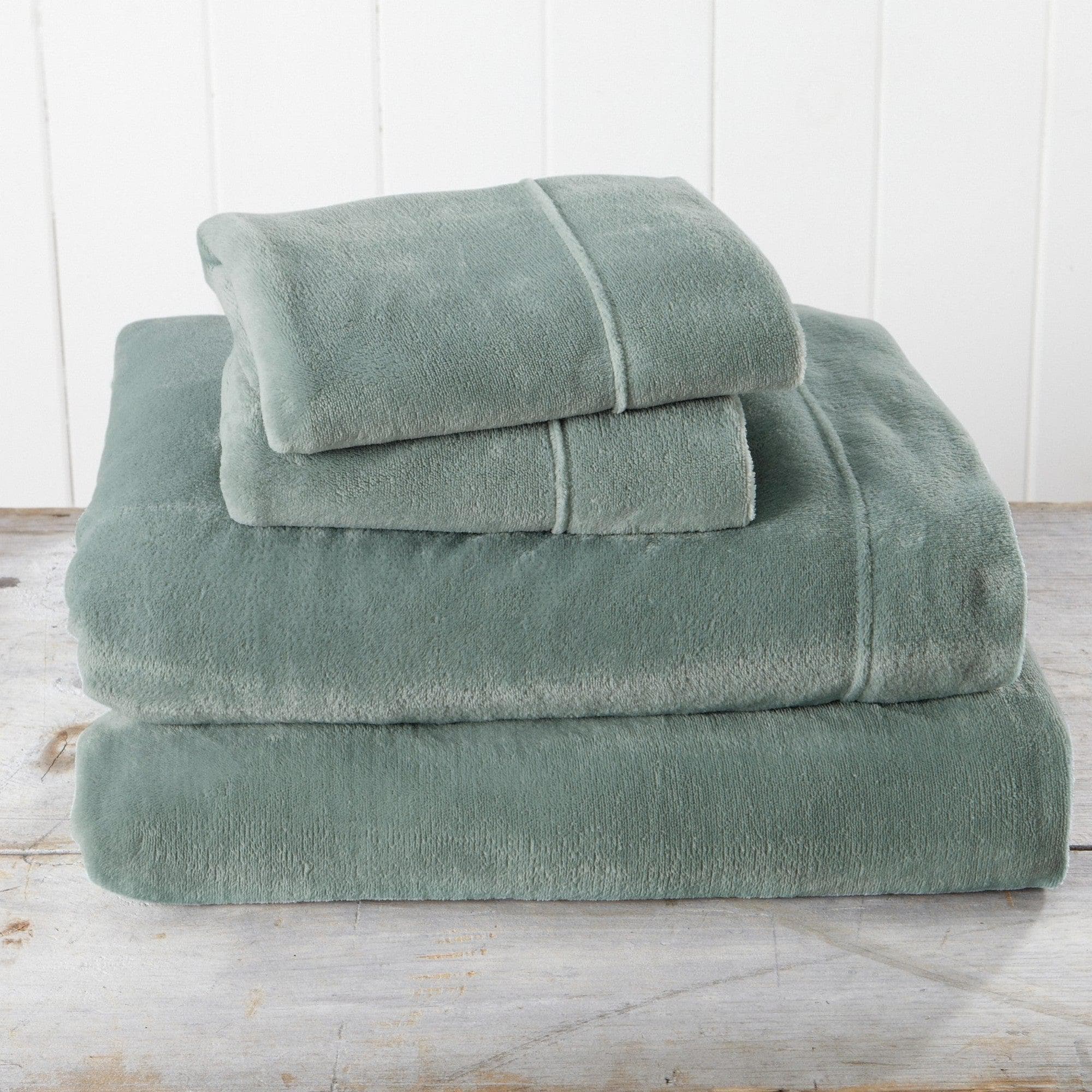 Great Bay Home Velvet Plush Sheets - Ultra-Soft Luxury