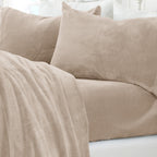 Great Bay Home Velvet Plush Sheets - Ultra-Soft Luxury