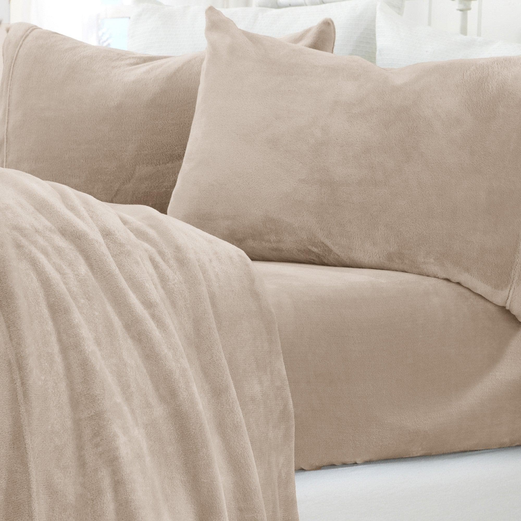 Great Bay Home Velvet Plush Sheets - Ultra-Soft Luxury