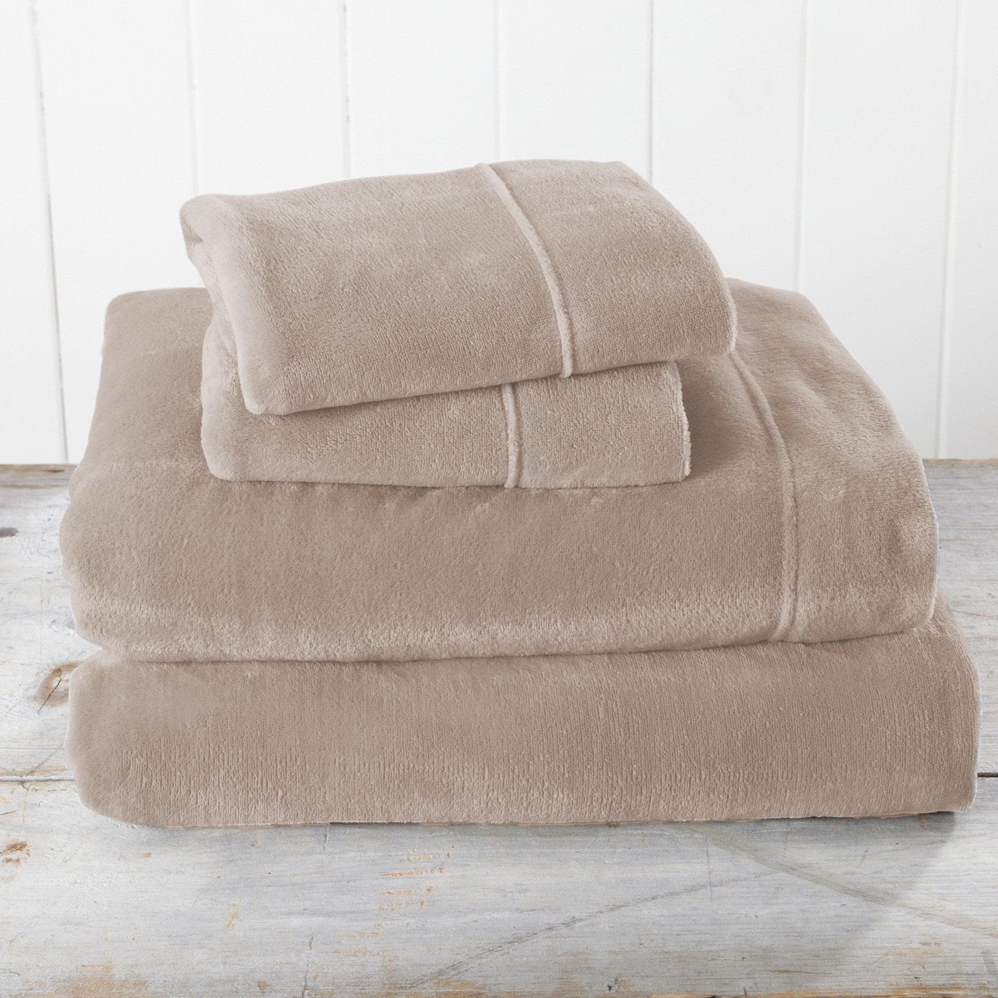 Great Bay Home Velvet Plush Sheets - Ultra-Soft Luxury