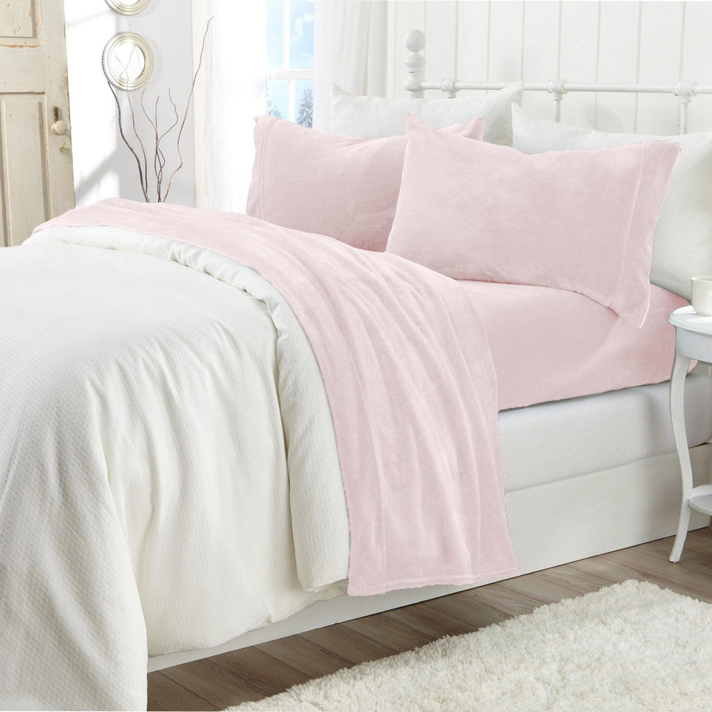 Great Bay Home Velvet Plush Sheets - Ultra-Soft Luxury