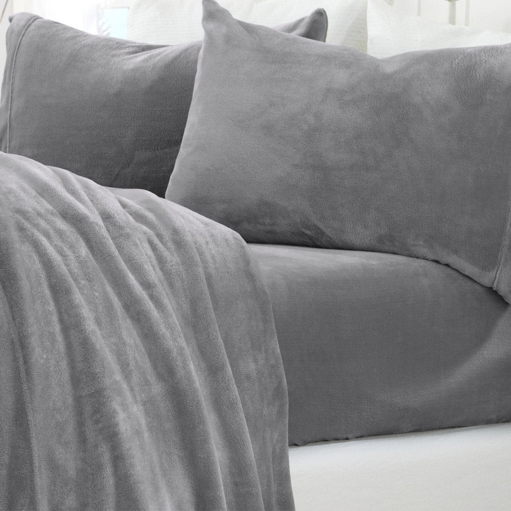 Great Bay Home Velvet Plush Sheets - Ultra-Soft Luxury