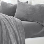 Great Bay Home Velvet Plush Sheets - Ultra-Soft Luxury