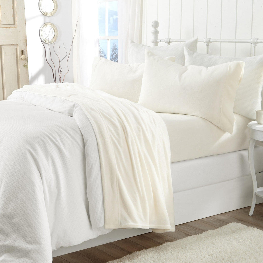 Great Bay Home Velvet Plush Sheets - Ultra-Soft Luxury