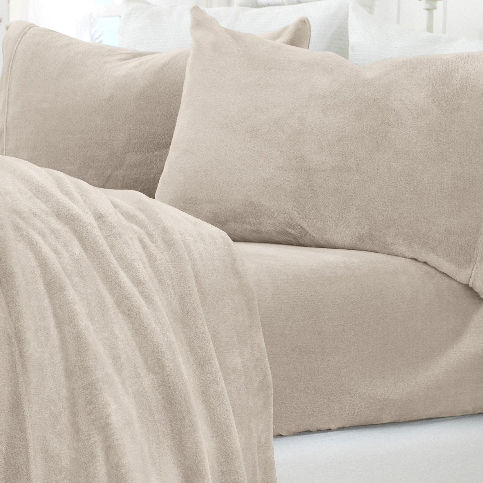 Great Bay Home Velvet Plush Sheets - Ultra-Soft Luxury