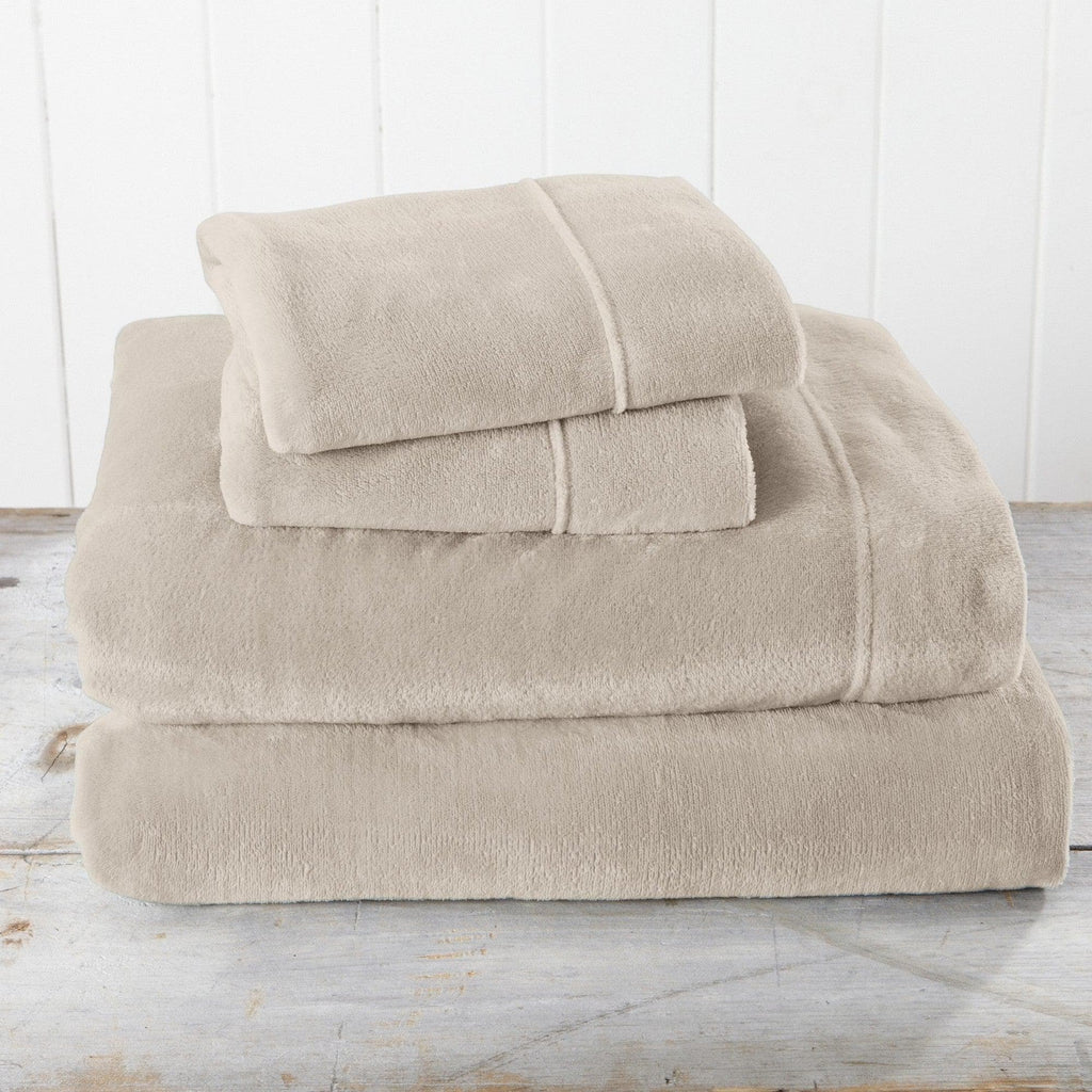 Great Bay Home Velvet Plush Sheets - Ultra-Soft Luxury