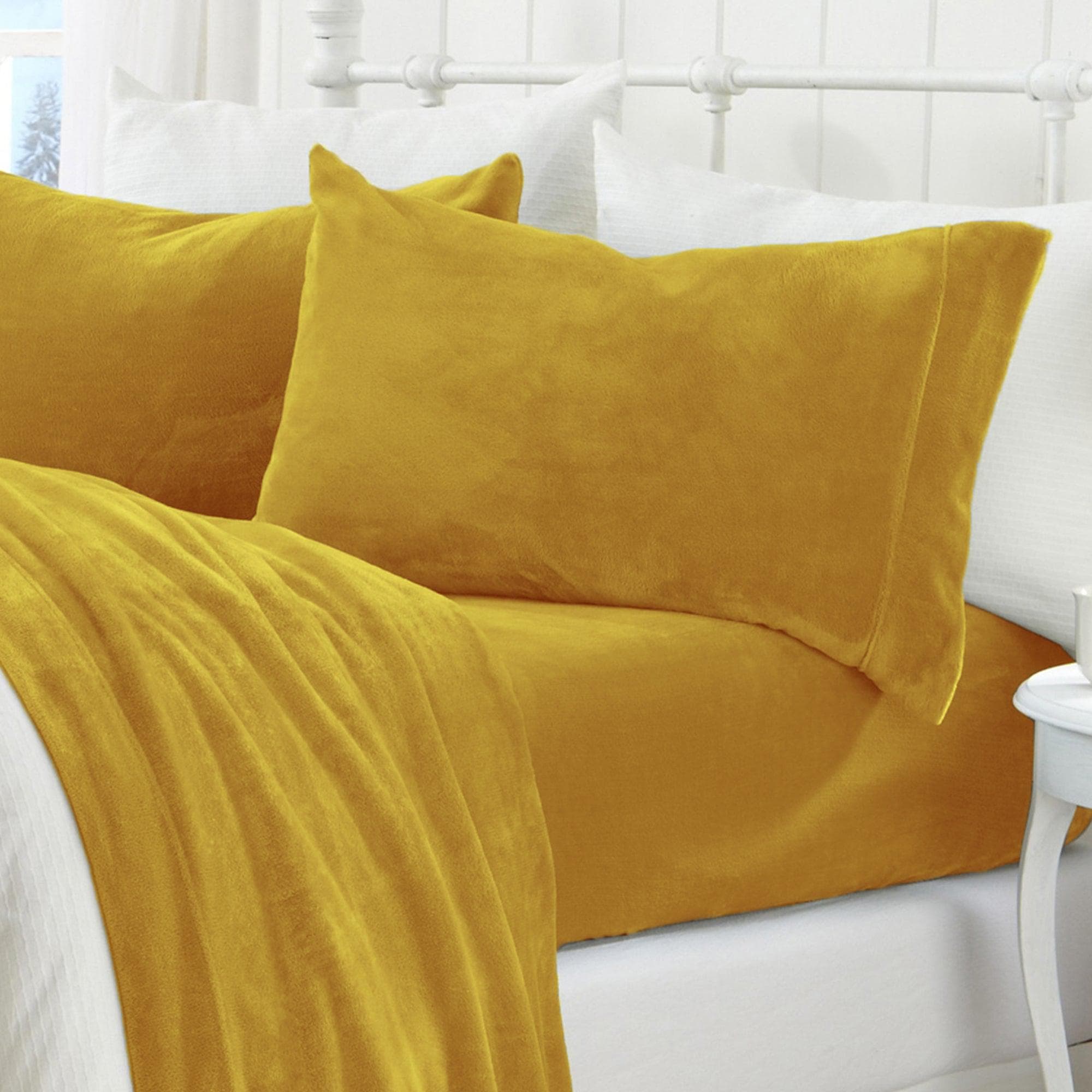 Great Bay Home Velvet Plush Sheets - Ultra-Soft Luxury