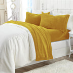 Great Bay Home Velvet Plush Sheets - Ultra-Soft Luxury