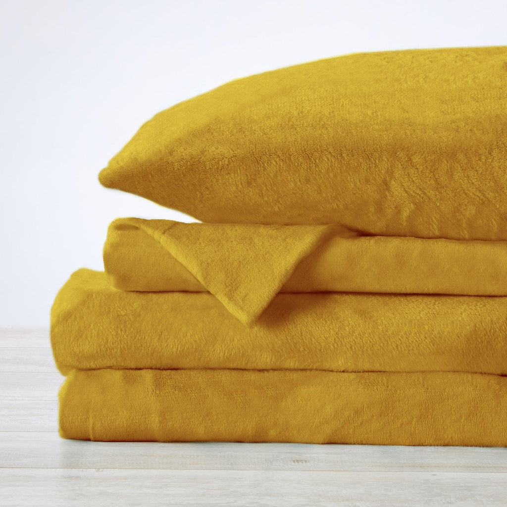 Great Bay Home Velvet Plush Sheets - Ultra-Soft Luxury