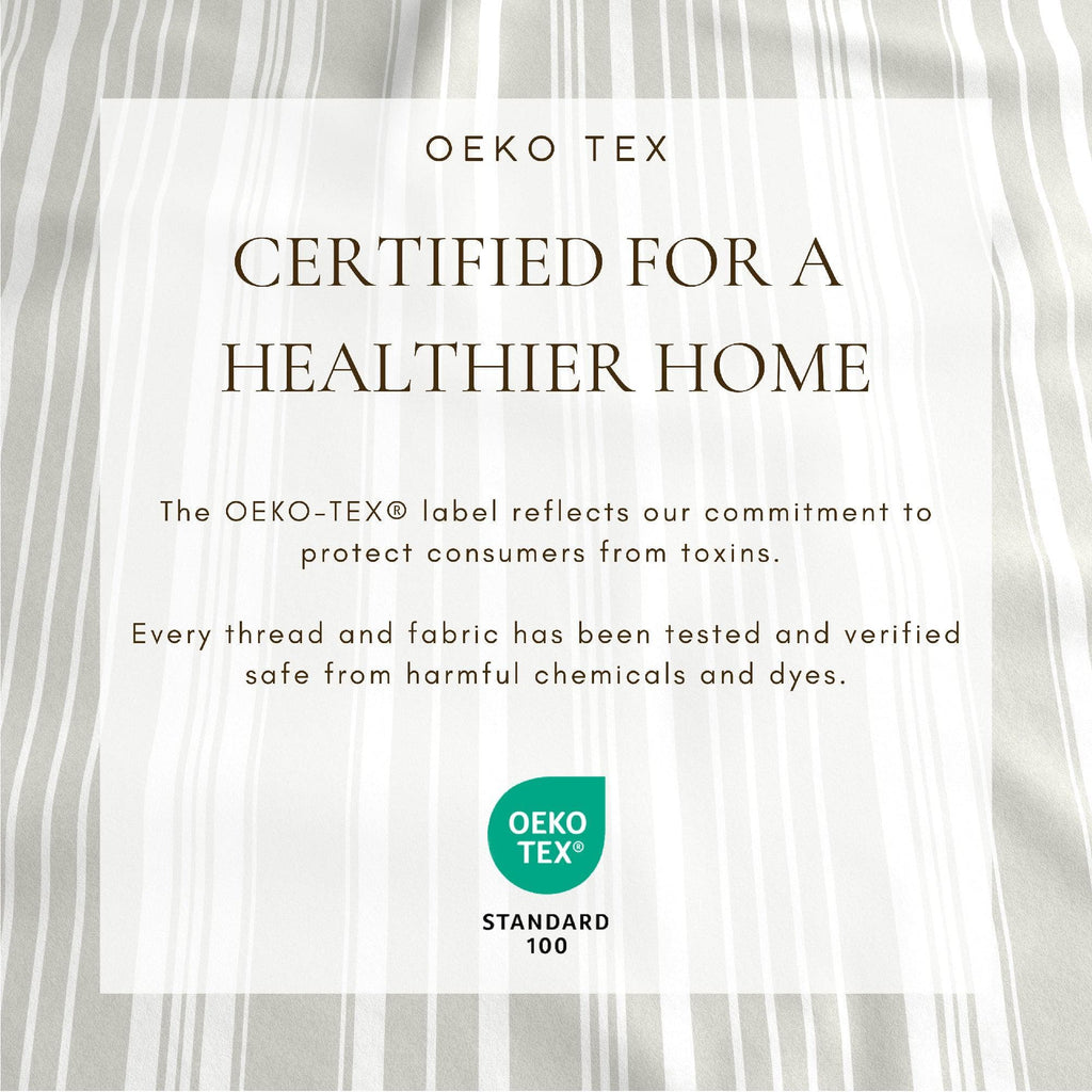 4-Piece Striped Microfiber Sheet Set - Elouise Collection