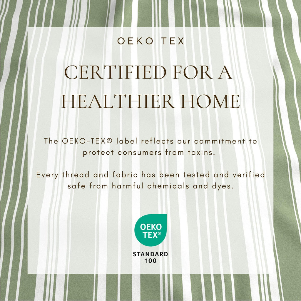 4-Piece Striped Microfiber Sheet Set - Elouise Collection