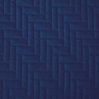 3-Piece Herringbone Stitched Quilt - Louise Collection