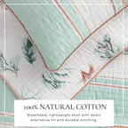 Bettwäsche-Set „Coastal Printed Cotton Quilt“ – Kollektion St. Augustine