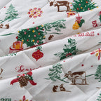 Buntes Feiertags-Steppdecken-Set - Midnight Magic Kollektion