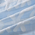 Matelassé Schneeflocken-Steppdecken-Set – Nino Kollektion