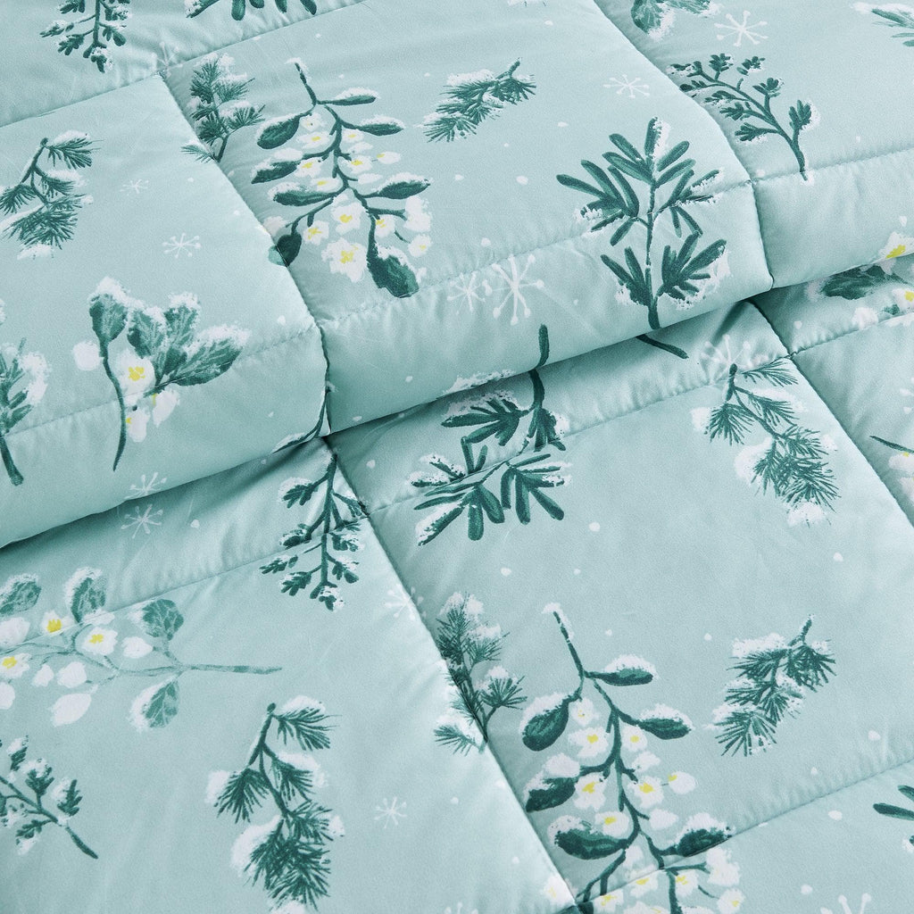 Wendbare Weihnachtsdecke und Kissenbezüge-Set – Holiday / Lodge Odette Kollektion