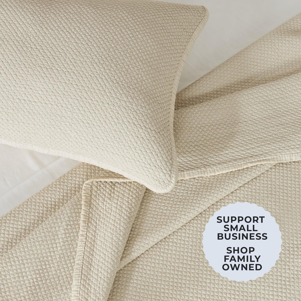 Stonewashed Relaxed Quilt Set – Vittoria Kollektion