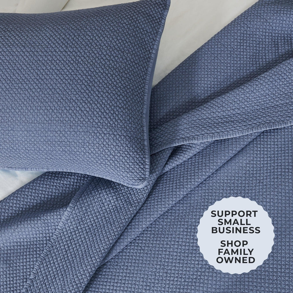 Stonewashed Relaxed Quilt Set – Vittoria Kollektion