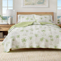 West Palm Trees Coastal Quilt-Set – Coronado Kollektion