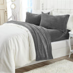 Great Bay Home Velvet Plush Sheets - Ultra-Soft Luxury