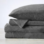 Great Bay Home Velvet Plush Sheets - Ultra-Soft Luxury