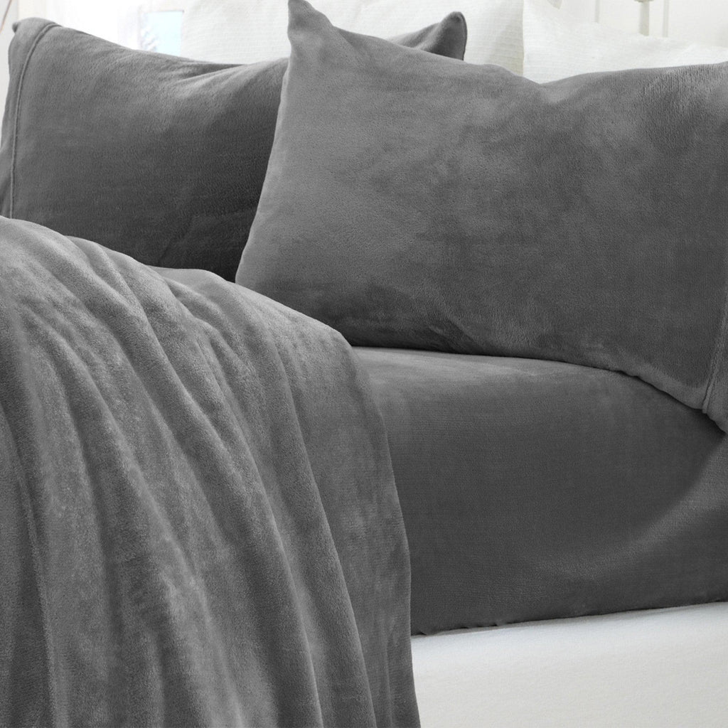 Great Bay Home Velvet Plush Sheets - Ultra-Soft Luxury