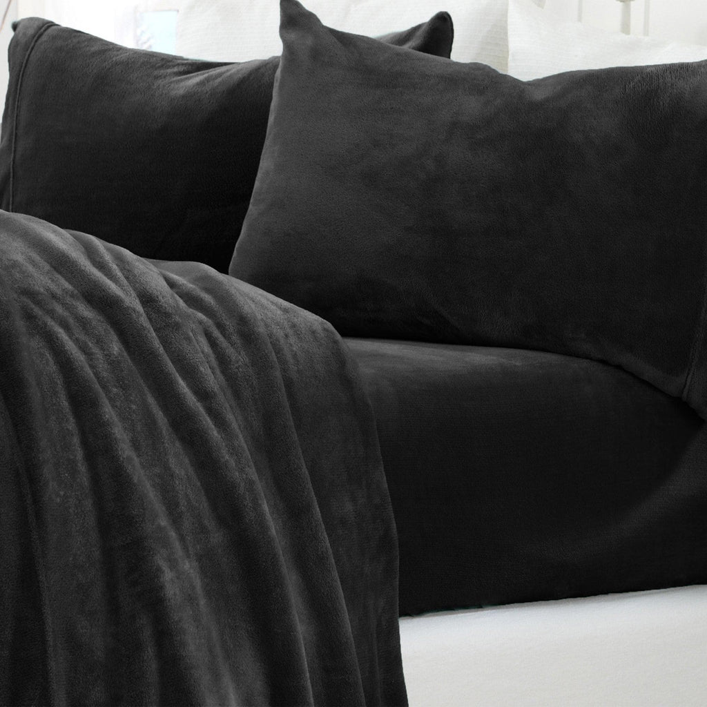Great Bay Home Velvet Plush Sheets - Ultra-Soft Luxury