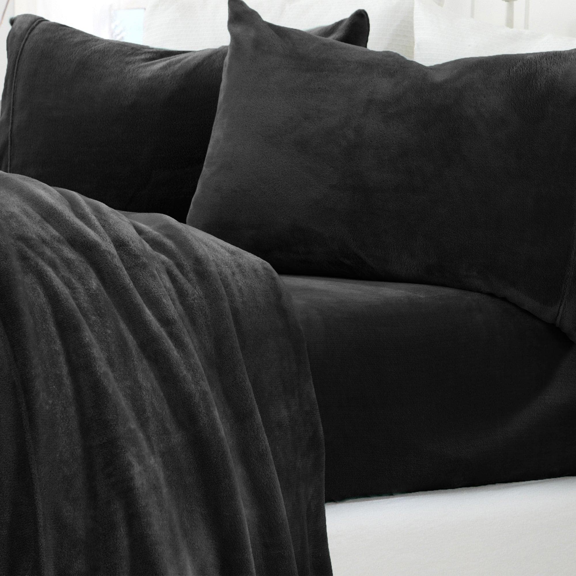 Great Bay Home Velvet Plush Sheets - Ultra-Soft Luxury