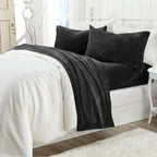 Great Bay Home Velvet Plush Sheets - Ultra-Soft Luxury