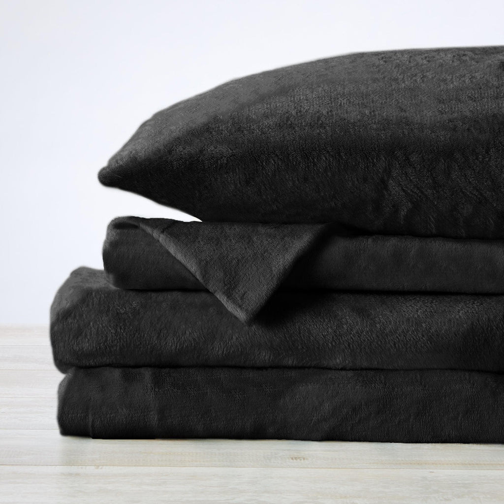 Great Bay Home Velvet Plush Sheets - Ultra-Soft Luxury