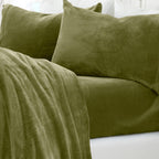 Great Bay Home Velvet Plush Sheets - Ultra-Soft Luxury