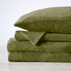 Great Bay Home Velvet Plush Sheets - Ultra-Soft Luxury