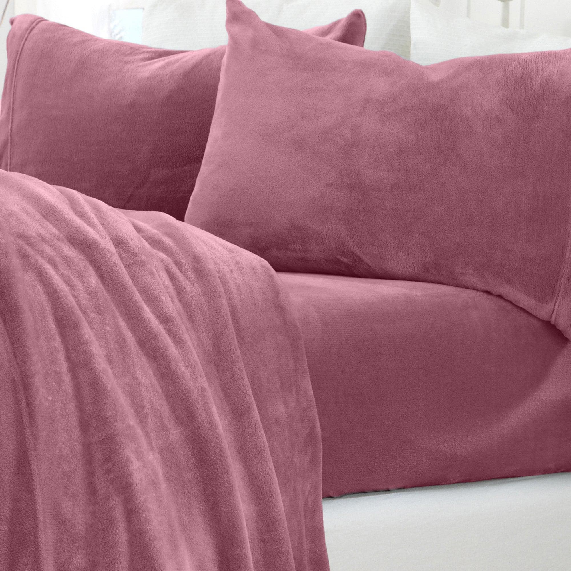 Great Bay Home Velvet Plush Sheets - Ultra-Soft Luxury