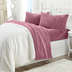 Great Bay Home Velvet Plush Sheets - Ultra-Soft Luxury