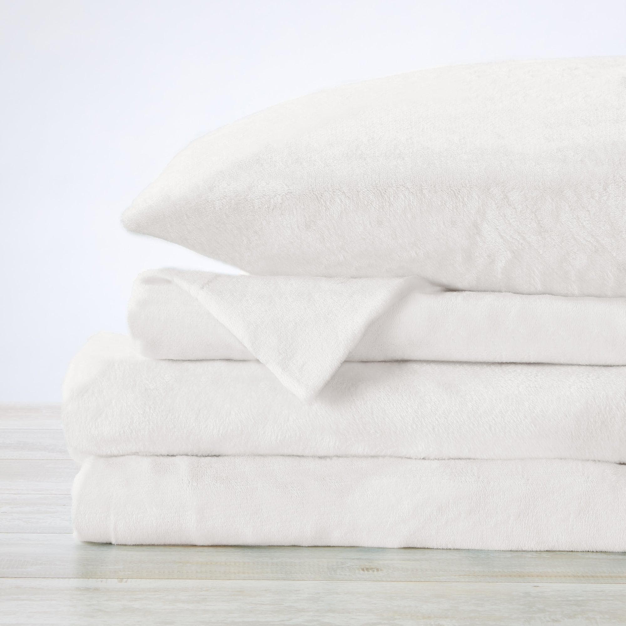 Great Bay Home Velvet Plush Sheets - Ultra-Soft Luxury