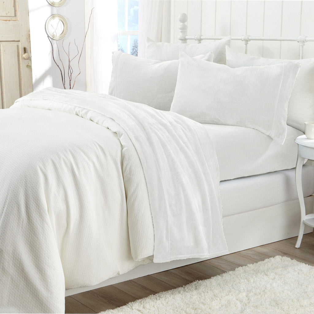 Great Bay Home Velvet Plush Sheets - Ultra-Soft Luxury
