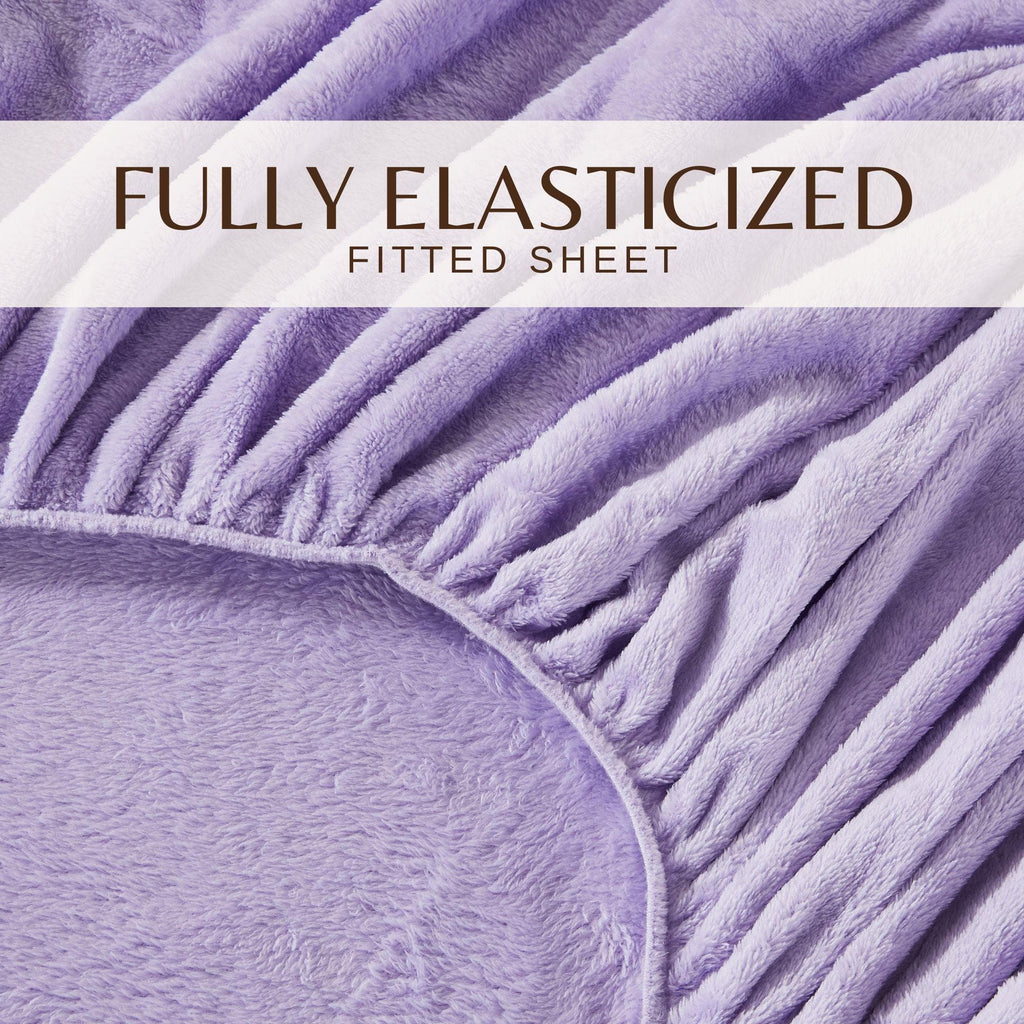 Great Bay Home Velvet Plush Sheets - Ultra-Soft Luxury