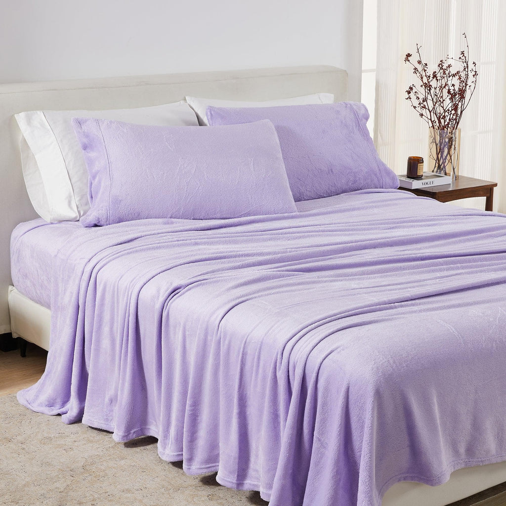 Great Bay Home Velvet Plush Sheets - Ultra-Soft Luxury