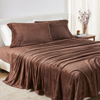 Great Bay Home Velvet Plush Sheets - Ultra-Soft Luxury