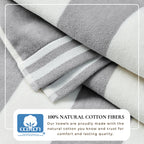 Gestreiftes Cabana-Strandtuch – Edgartown-Kollektion