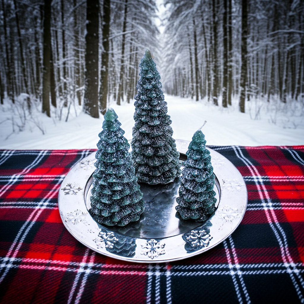 Candle Tree Set – The Cherished Home Collection Holiday Decor