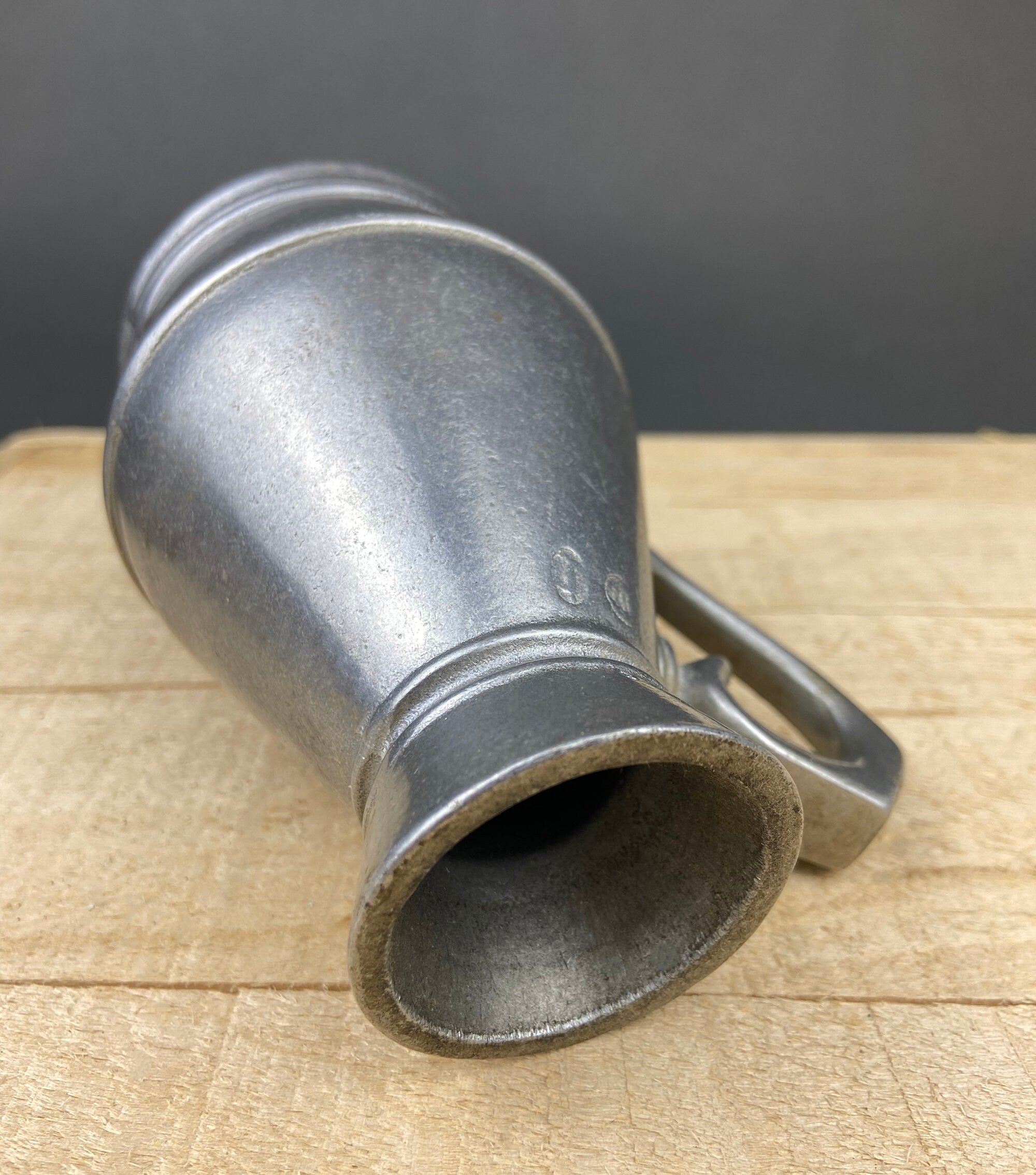 Pewter Pitcher – Small RWP USA Jug for Rustic Styling