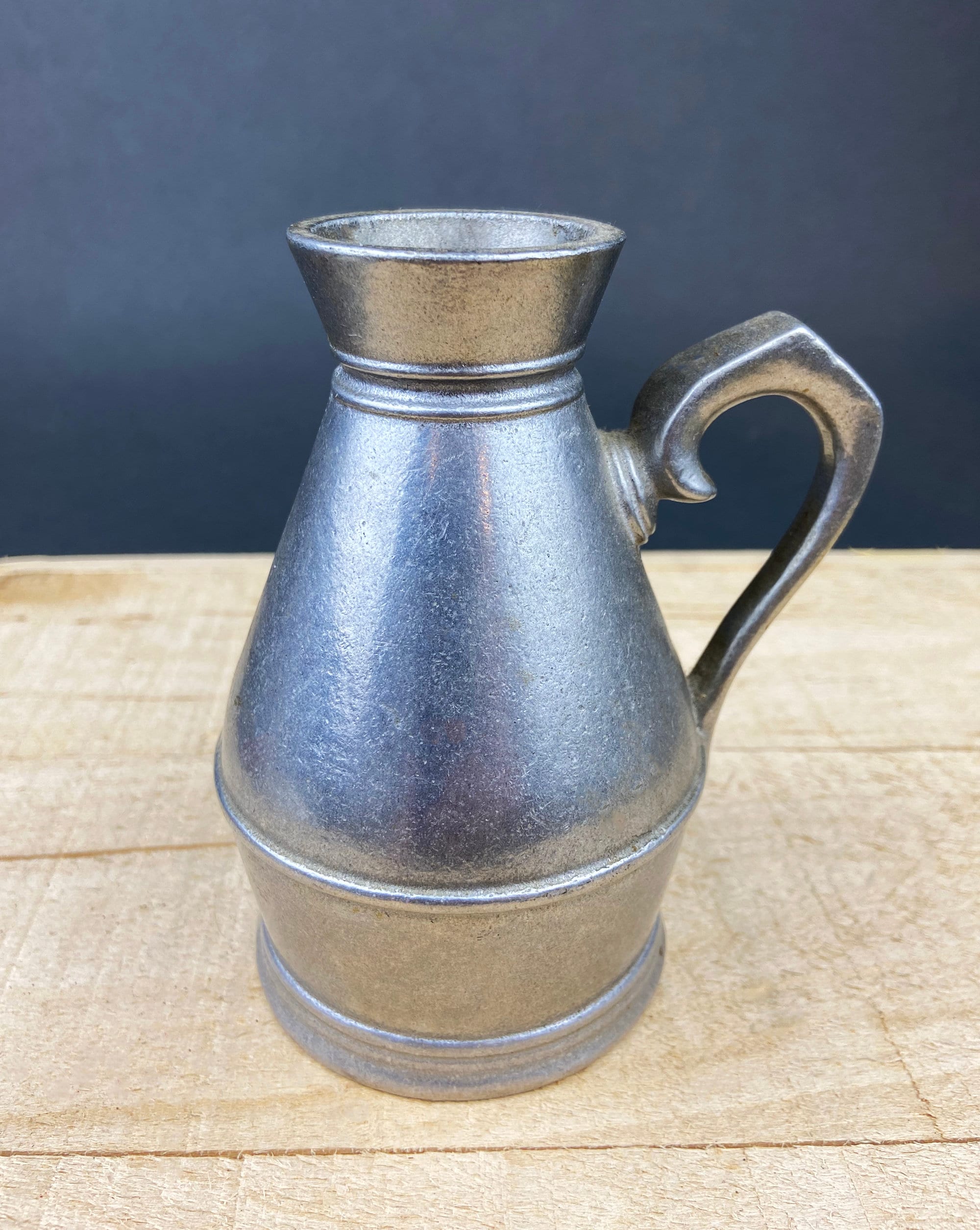 Pewter Pitcher – Small RWP USA Jug for Rustic Styling