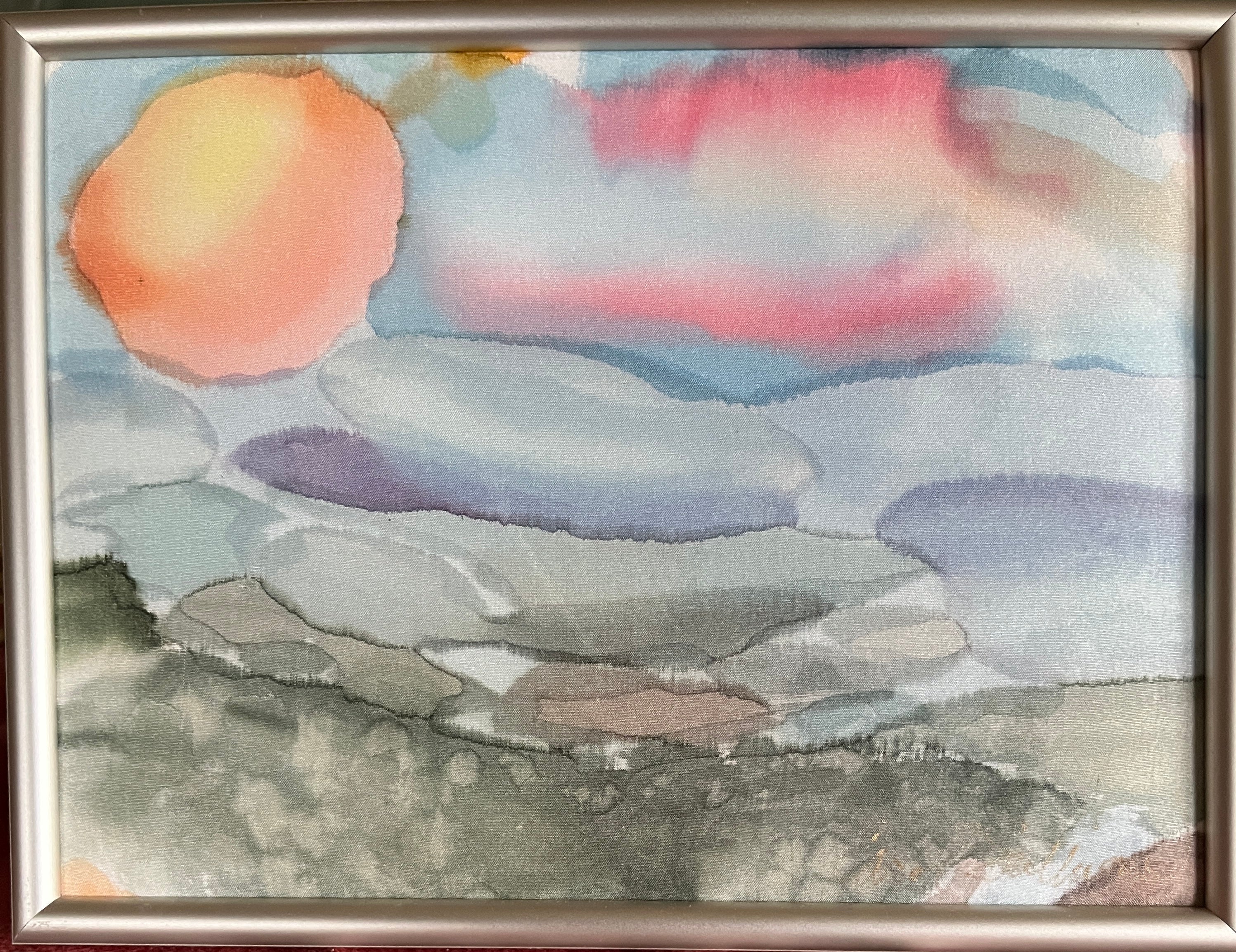 “Summer Morning” — Painting on Silk
