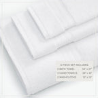 Frottee-Handtuch-Set aus Baumwolle – Kollektion Cooper